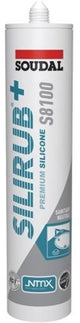 Soudal silirub+ s8100 neutro | kit idraulico | marrone kalahari | 300ml-135792