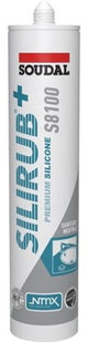 Soudal silirub+ s8100 neutro | kit idraulico | Manhattan | 300ml-134448