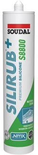 Soudal silirub+ s8800 | natuursteen | siliconenkit | helderbeige | 300 ml - 120988