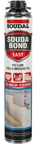 Soudal soudabond hilo fácil | espuma de poliuretano | naranja | 750ml - 121734