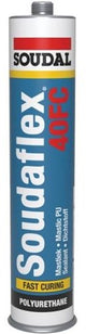 Soudal soudaflex 40 fc | lijmkit | zwart | 310 ml - 102643