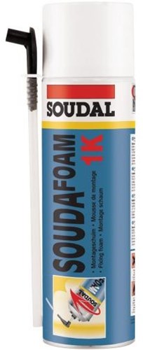 Soudal soudafoam 1 k | schiuma pu | spumante | 500ml-100392