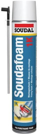 Soudal espuma souda 1 k | espuma de poliuretano | champán | 750ml - 100393