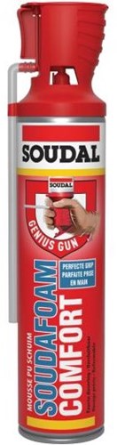 Soudal soudafoam comfort | schiuma pu | spumante | 600ml-123777