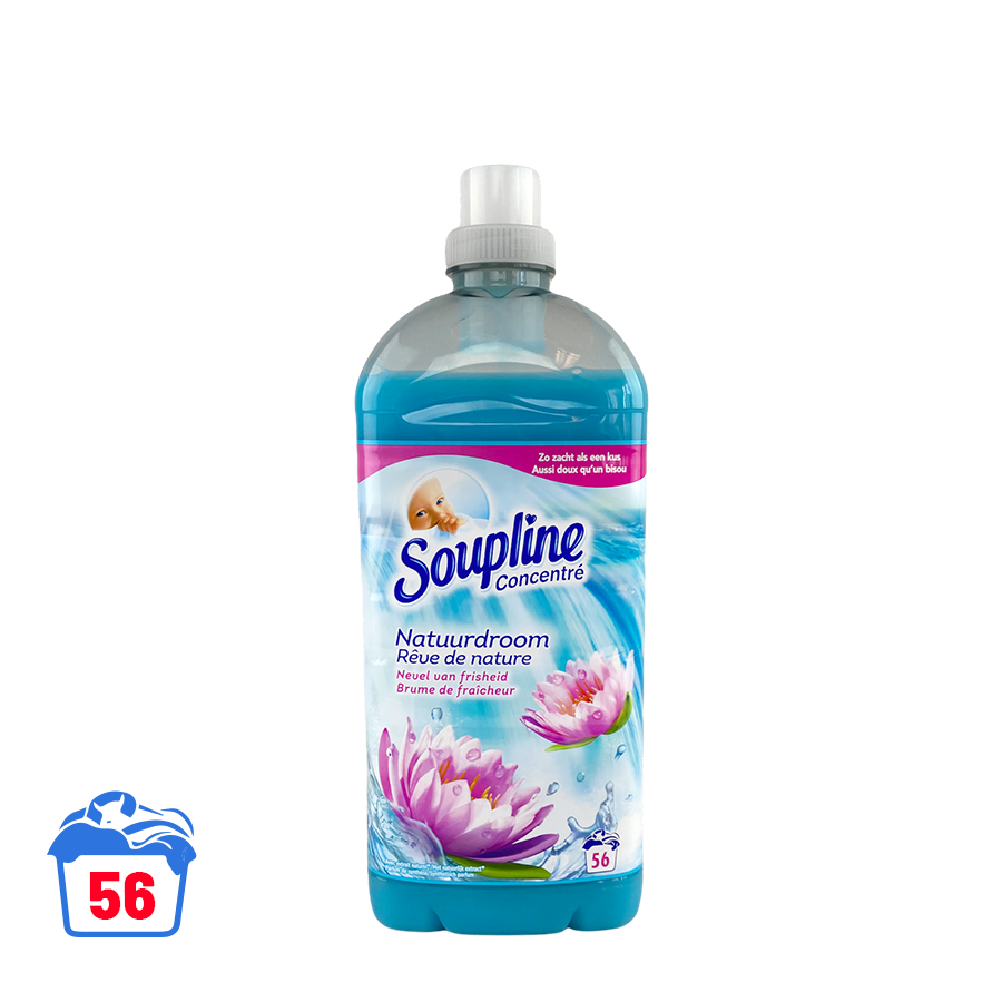 Soupline ammorbidente naturale nebbia da sogno di freschezza 1300ml