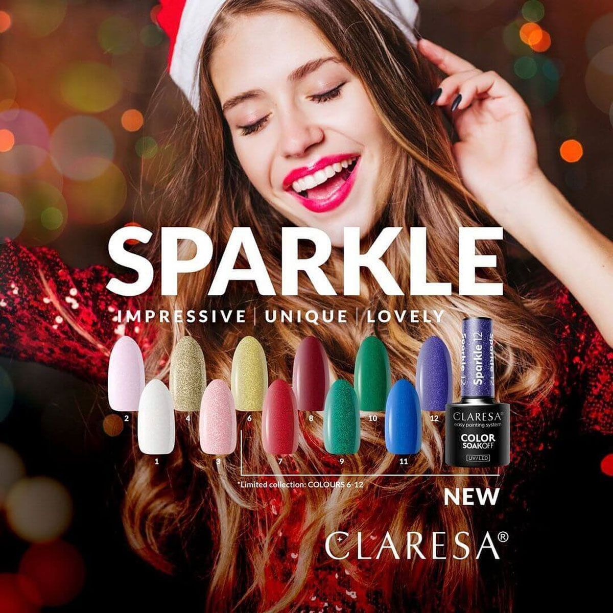 Claresa Claresa UV LED Gellak 5ml Sparkle 1