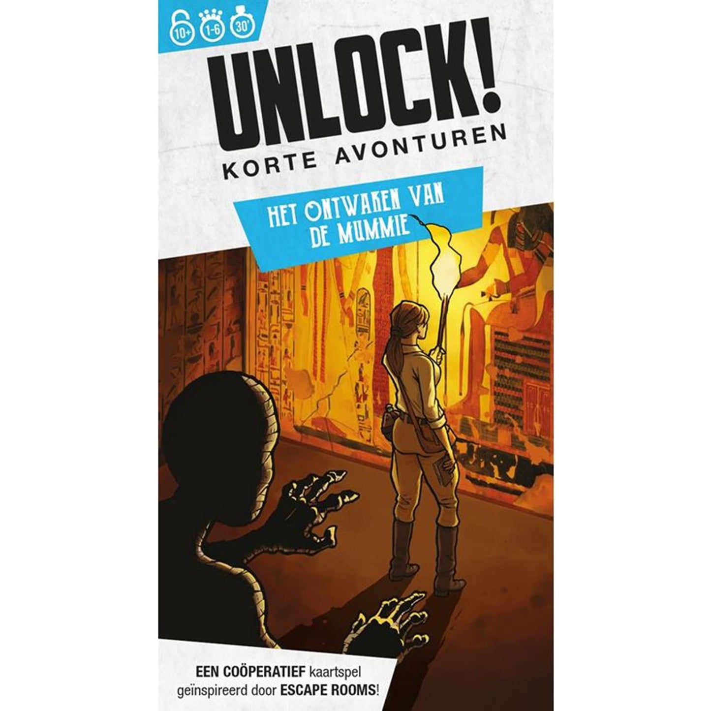 ¡Descubrir! Aventuras despierta a Mummie