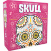 Juego de cartas con calaveras de vaqueros espaciales.