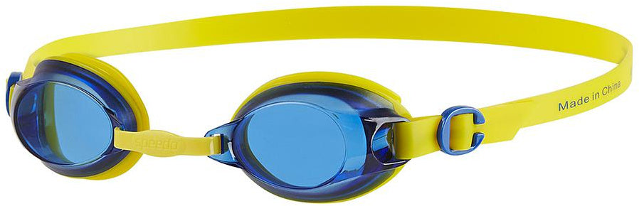 Speedo Jet Goggles Swimming Glasses Junior Yellow Blue