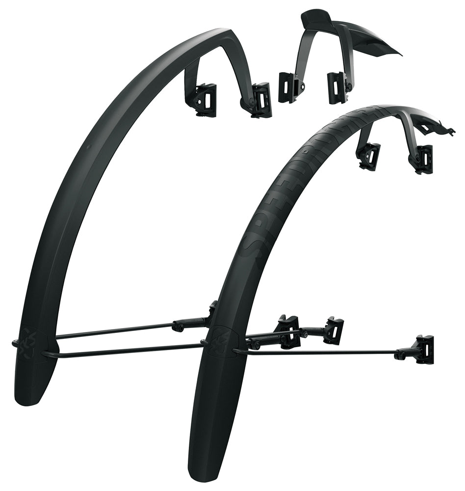 Sks spatbordset speedrocker xl 28 57mm zwart