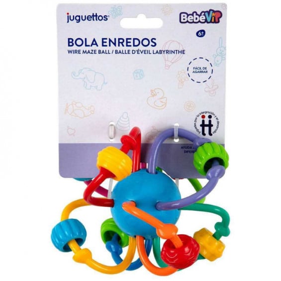 Playgo Play Ball Spirals con giocattoli.