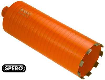 Imp spero 132mm dry unc softact concrete diamond drill premium l:350mm - sft-132