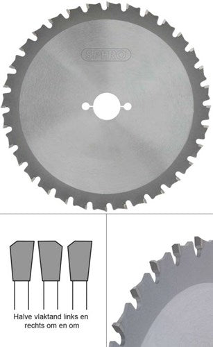 Lama per sega in metallo tct Spero 32tx160mm - foro 20mm - spm-160-32-20