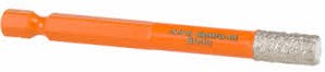 Punta per piastrelle Spero 8mm x 40mm xtreme con cera - a secco - esagonale - 08-hex-tdn