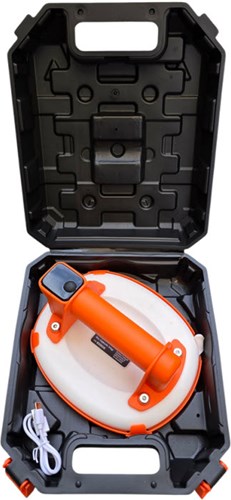 Aspirador de azulejos de vidrio con batería Spero pro | manómetro | 200 mm | 3,7v | máx: 56 kg vp200e