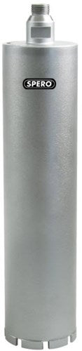 Punta diamantata per calcestruzzo Spero a pareti sottili | 131 mm | r1 2 | uso bagnato | lunghezza 300mm – spc-210731