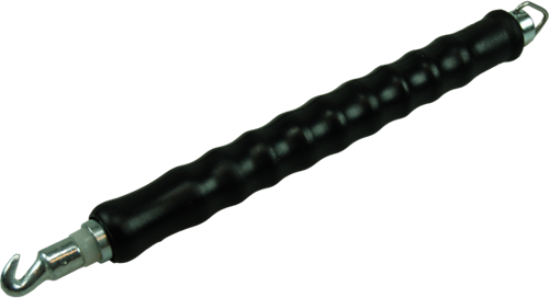 Spero deluxe snelstroptrekker c.q. drilbinder rubber handvat 120mm groen,1 stuk – spvm06