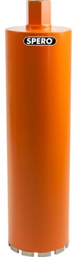 Spero sp112unc | Punta diamantata premium a pareti spesse per calcestruzzo | 112 mm | 1-1 4 unc | 400mm di lunghezza - sp112unc