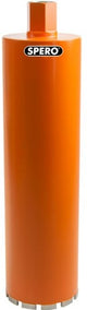 Spero sp122unc | Punta diamantata premium a pareti spesse per calcestruzzo | 122 mm | 1-1 4 unc | 400mm di lunghezza - sp122unc