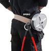 Spero spvmhsl | carrete de alambre trenzado pro | con cinturón de cuero para rollo de alambre trenzado de 1,2 y 1,5 kg - spvmhsl