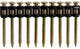 Clavos de acero Spero 40mm | 500 piezas, hormigón, acero, piedra, etc. para pistolas de clavos a gas – spc638mm