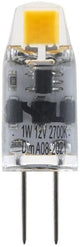 Lampada spl led g4 12v led cob 1watt 2700k led0104