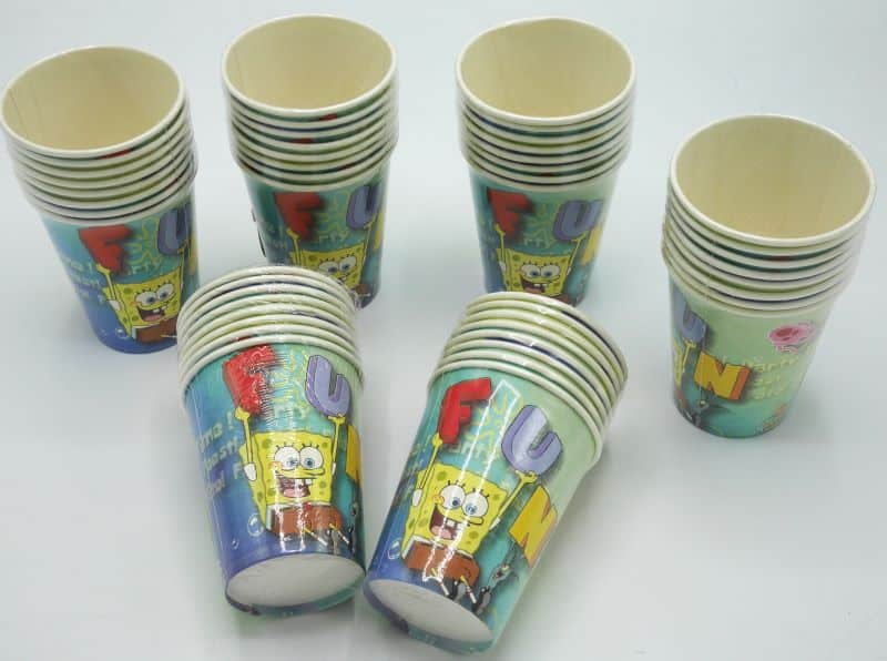 Van der Doelen Sponge Bob Cups 48 pezzi