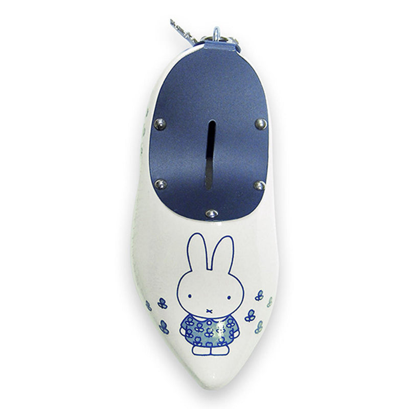Zoccolo salvadanaio Miffy bianco blu