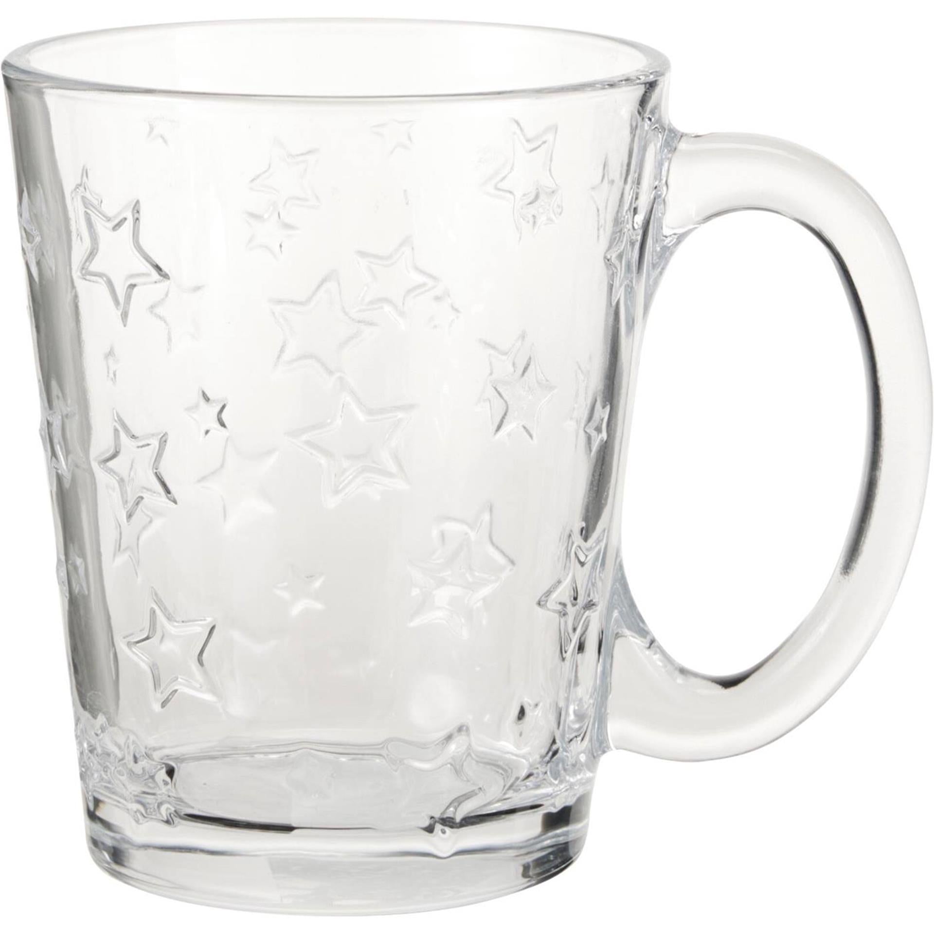 Tea glass tempered glass 300ml set 4pcs