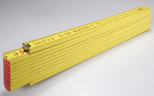 Regla plegable Abi stla, 707 madera amarilla 2m - 01304