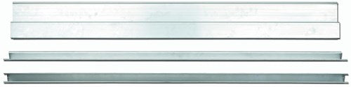 Stabila rij, hak stucadoor alu. h-profiel 200cm - 07828