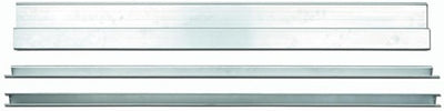 Abi stla fila, talón enlucidor de aluminio. perfil h 200cm - 07828