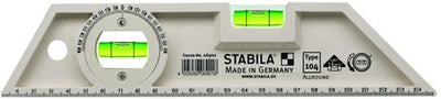 Livella Stabila in plastica, graduazione 25 cm - 06901