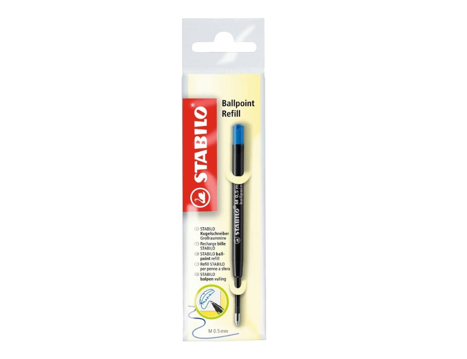 Stabolo Ballpoint Pen Riemit di 0,5 mm blu