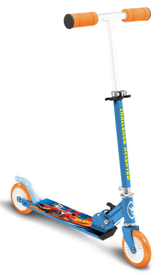 Mattel 2-wiel Kinderstep Opvouwbaar Voetrem Blauw
