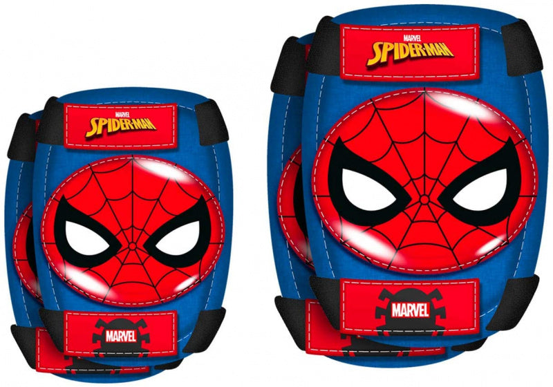 Marvel Skate Protection a 5 pezzi blu rosso unico