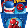 Marvel Spider-Man Accesorios para bicicletas para niños de 3 piezas azules