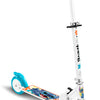 Disney a 2 ruote KinteStep Freno pieghevole pieghevole Bianco Petroblauw
