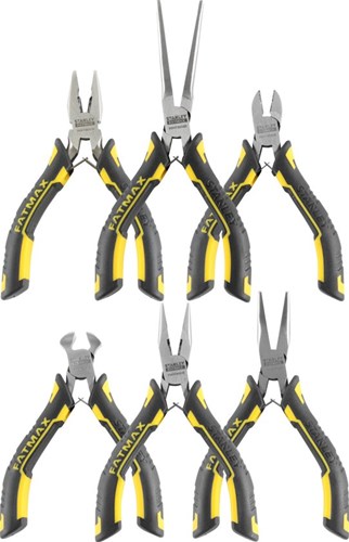 Juego de mini alicates Stanley fatmax® de 6 piezas - fmht0-80541 - fmht0-80541