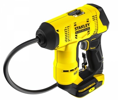 Stanley Power Tools Stanley Fatmax SFMCE521B V20 18V Gonfiatore ad alta pressione | senza batterie e caricabatterie - sfmce521b-xj