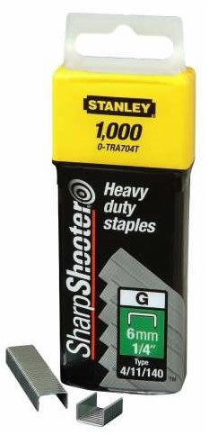Herramientas manuales Stanley grapa de 12 mm tipo g - 12 mm - 1-tra708t - 1-tra708t