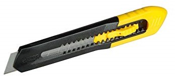 Coltello Stanley a spezzare 18mm ku.