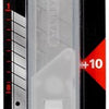 Stanley handgereedschap afbreekmesjes 18mm in dispenser - (10 stuks) - 0-11-301