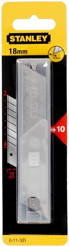 Coltello a spezzare di ricambio Stanley 18mm (10)