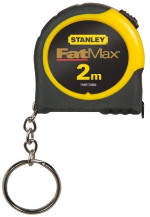 Stanley handgereedschap fatmax rolbandmaat 2m sleutelhanger - fmht0-33856