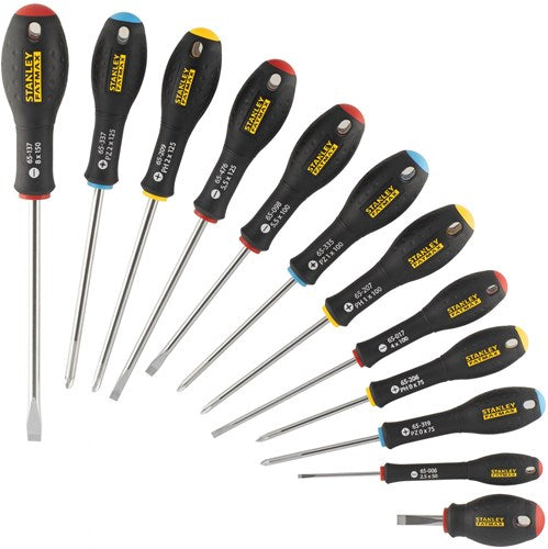 Stanley utensili manuali fatmax set di cacciaviti 12 pezzi - pc par ph poz - fmht65426-0 - fmht65426-0