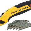 Stanley handgereedschap fatmax uitschuifbaar mes + 5 carbide reservemessen - 7-10-778