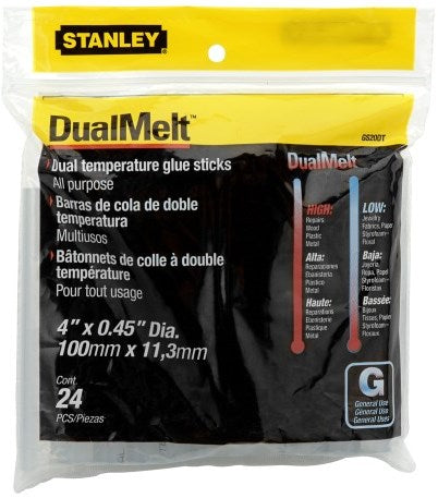 Colla stick Stanley per utensili manuali 11,5 mm - 24 pezzi - 1-gs20dt