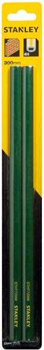 Herramientas manuales Stanley lápiz de albañil | verde | 30cm | 2x - stht0-72998