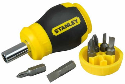 Cacciavite tozzo multibit per utensili manuali Stanley - 0-66-357